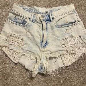 Garage high waist festival shorts